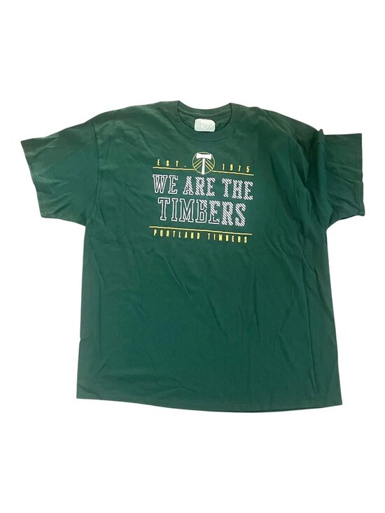 MLS Other - MLS Soccer Portland Timbers Men's 2XL Green T-Shirt - NEW with tags